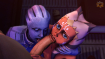 Ahsoka_Tano Asari Clone_Wars Crossover Liara_T'Soni Mass_Effect ROCKSOLIDSNAKE Star_Wars Togruta // 3840x2160 // 6.0MB // png