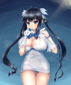 Dungeon_ni_Deai_wo_Motomeru_no_wa_Machigatteiru_Darou_ka Hestia // 1400x1680 // 2.2MB // png