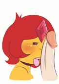 Adventure_Time Animated Flame_Princess // 500x700 // 268.1KB // gif