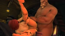 3D Animated Human_(World_of_Warcraft) Rexxcraft World_of_Warcraft // 1920x1080 // 3.4MB // mp4