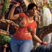 3D Chloe_Frazer PristineRenders Uncharted // 2500x2500 // 2.5MB // jpg