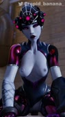 3D Animated Blender Overwatch Sound Widowmaker rapid_banana // 720x1280 // 11.8MB // webm