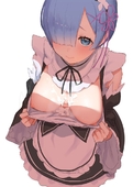 Re_Zero Rem // 744x1044 // 90.6KB // jpg