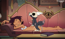 King_(The_Owl_House) Luz_Noceda The_Owl_House TripleVexx // 1347x828 // 1.5MB // png