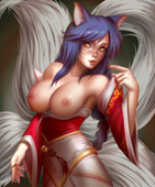 Ahri League_of_Legends // 3400x4092 // 1.4MB // jpg