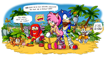 Adventures_of_Sonic_the_Hedgehog Amy_Rose Escopeto Knuckles_the_Echidna Miles_Prower_(Tails) Sonic_The_Hedgehog Sticks_the_Badger // 1446x776 // 1.0MB // jpg