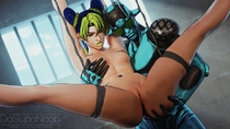 Blender DaSupaNoob JoJo's_Bizarre_Adventure Jolyne_Cujoh Stone_Free // 1920x1080 // 10.0MB // png