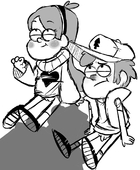 Dipper_Pines Gravity_Falls Grunkle_Stan Mabel_Pines // 823x1000 // 189.6KB // png