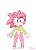 Adventures_of_Sonic_the_Hedgehog Amy_Rose Animated diives // 1000x1400 // 444.3KB // gif