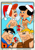 Barney_Rubble Betty_Rubble CartoonValley Christmas Fred_Flintstone The_Flintstones Wilma_Flintstone // 465x660 // 100.4KB // jpg