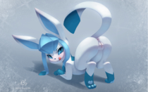 Glaceon_(Pokémon) Pokemon // 1920x1200 // 2.5MB // png