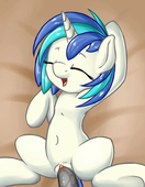 Animated Fearingfun My_Little_Pony_Friendship_Is_Magic Vinyl_Scratch // 650x840 // 4.5MB // gif