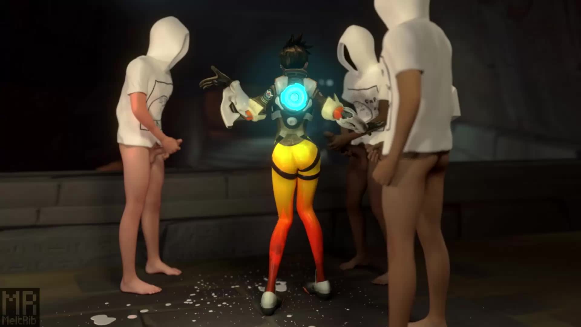 3D Animated Blender MeltRib Overwatch Tracer // 1920x1080 // 1.8MB // webm