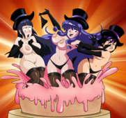 Big_Hero_6 Crossover GoGo_Tomago Naruto Ranma_12 Shampoo_(Character) grimphantom hyuuga_hinata // 5235x4912 // 10.1MB // png