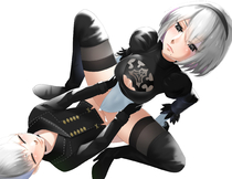 Android_2B Android_9S Nier Nier_Automata // 2200x1700 // 1.0MB // jpg