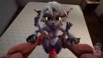 3D Animated League_of_Legends MoistCavityMap Sound Tristana Yordle // 1920x1080 // 13.5MB // webm