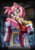 Adventures_of_Sonic_the_Hedgehog Amy_Rose hotred // 1360x1920 // 1.5MB // png