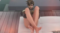 3D Cinema_4D Overwatch Tracer zayebato // 1920x1080 // 9.5MB // png