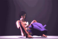 3D Animated Bioshock Bioshock_Infinite Crossover Elizabeth Pokemon Shellder_(Pokemon) Source_Filmmaker // 400x267 // 938.3KB // gif