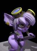 3D Animated Blender League_of_Legends Tristana Wabutt // 348x478 // 999.9KB // gif