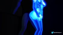 3D Animated Cortana Halo nappana // 1920x1080 // 1.2MB // webm