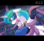 Animated My_Little_Pony_Friendship_Is_Magic Oze Princess_Celestia // 700x649 // 5.5MB // gif