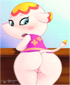 Animal_Crossing Margie sirredbenjamin // 1550x1900 // 2.8MB // png