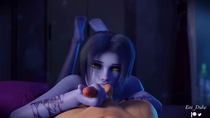 3D Animated Blender Ent_Duke Overwatch Widowmaker // 1280x720, 36.3s // 19.6MB // webm