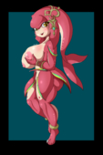 Mipha Suirano The_Legend_of_Zelda The_Legend_of_Zelda_Breath_of_the_Wild // 1680x2520 // 900.7KB // png