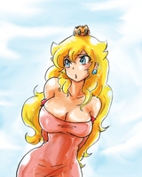Princess_Peach Super_Mario_Bros // 500x625 // 62.8KB // jpg