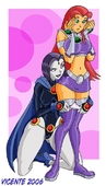 2006 DC_Comics Raven Starfire Teen_Titans Vicente // 403x709 // 66.3KB // jpg