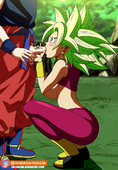 Dragon_Ball_Super FoxyBulma Kefla Son_Goku // 800x1155 // 2.0MB // gif