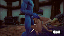 Animated Blood_Elf Troll World_of_Warcraft tagme // 854x480 // 7.6MB // gif