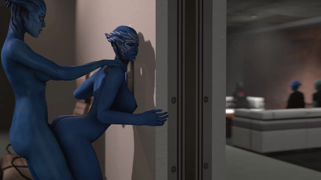 3D Animated Asari Mass_Effect Source_Filmmaker ltr300 // 1280x720 // 78.9KB // webm