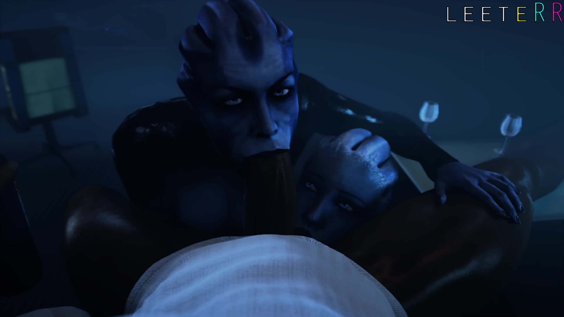 3D Animated Asari Benezia Leeterr Liara_T'Soni Mass_Effect Sound Source_Filmmaker // 1920x1080 // 2.1MB // webm