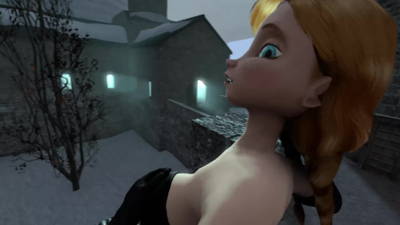 3D Animated Disney_(series) Frozen_(film) Princess_Anna Source_Filmmaker // 1280x720 // 1.1MB // webm