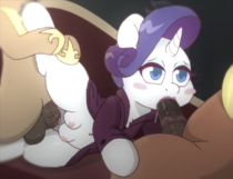 Animated My_Little_Pony_Friendship_Is_Magic Rarity ozonebonezone // 850x653 // 2.9MB // gif