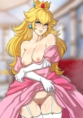 Princess_Peach Super_Mario_Bros kinkymation // 1414x2000 // 383.5KB // jpg