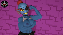 3D Source_Filmmaker Undertale Undyne // 1200x675 // 247.9KB // jpg