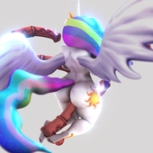 3D My_Little_Pony_Friendship_Is_Magic Princess_Celestia endlessillusion_(artist) // 1080x1080 // 106.5KB // jpg