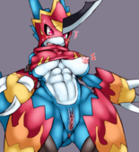 Digimon Flamedramon sanruishin // 1000x1100 // 847.2KB // png
