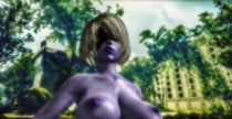 Android_2B Cosplay Nier Nier_Automata Overwatch Widowmaker XNALara XPS // 1500x773 // 2.7MB // png