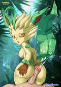 Leafeon_(Pokémon) Pokemon // 1300x1837 // 702.8KB // jpg