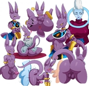 Beerus Dragon_Ball_Z Whis sssonic2 // 1280x1237 // 313.3KB // png