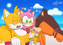 Adventures_of_Sonic_the_Hedgehog Amy_Rose Miles_Prower_(Tails) Sticks_the_Badger eXcito // 1890x1366 // 1.4MB // jpg