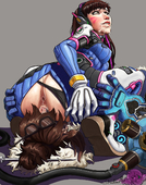 D.Va Mei-Ling_Zhou Overwatch ShadowMist // 1021x1300 // 875.6KB // jpg