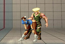 Animated Chun-Li Guile Mugen Sprite Street_Fighter // 211x144 // 116.2KB // gif