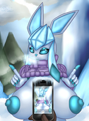 Glaceon_(Pokémon) Pokemon Quin // 1280x1728 // 1.8MB // png