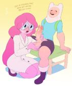 Finn_the_Human Princess_Bubblegum lagalamel // 1000x1200 // 335.3KB // png