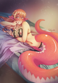 Miia Monster_Musume Monster_Musume_no_Iru_Nichijou etisuka // 1061x1500 // 1.2MB // jpg